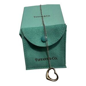 Tiffany & Co. Elsa Peretti Open Heart Necklace – Sterling Silver
